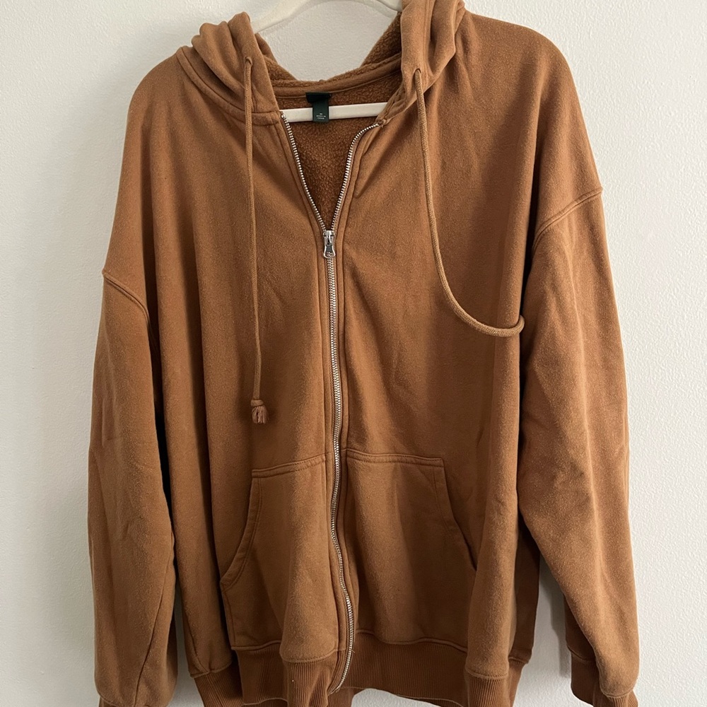 Target loose zip up